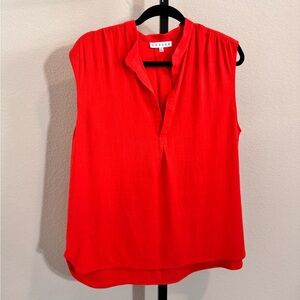 NWOT Chaser Vibrant Red Sleeveless Blouse